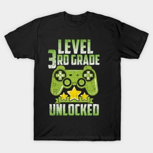 Level 3rd Grade Unlocked T-Shirt